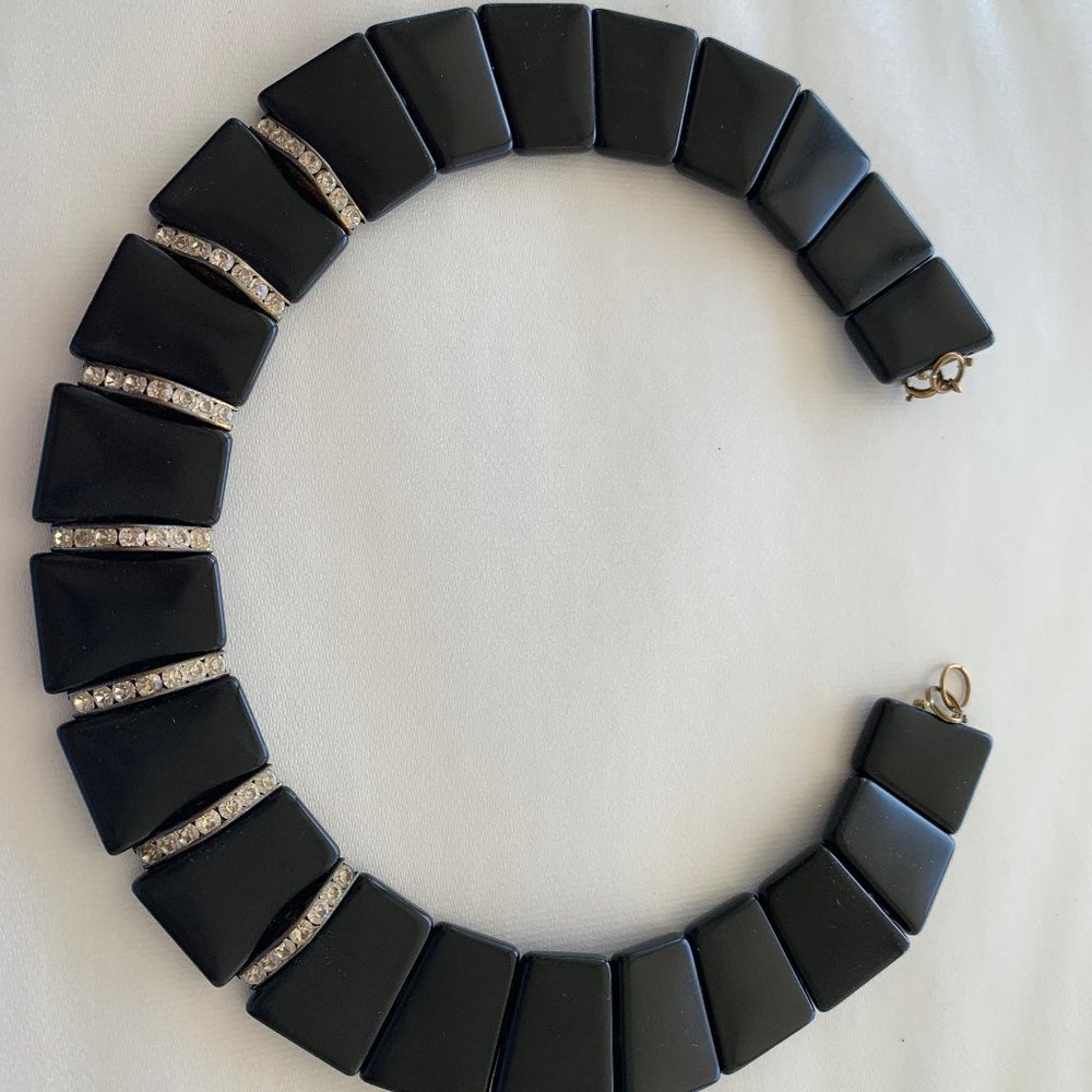 Vintage Glam Costume Choker Circa 1980s